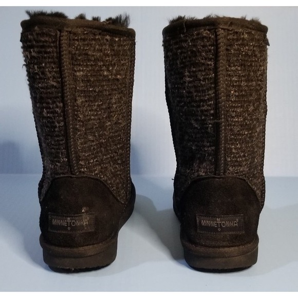 MINNETONKA WOMEN'S KNIT BOOTS - Picture 6 of 10